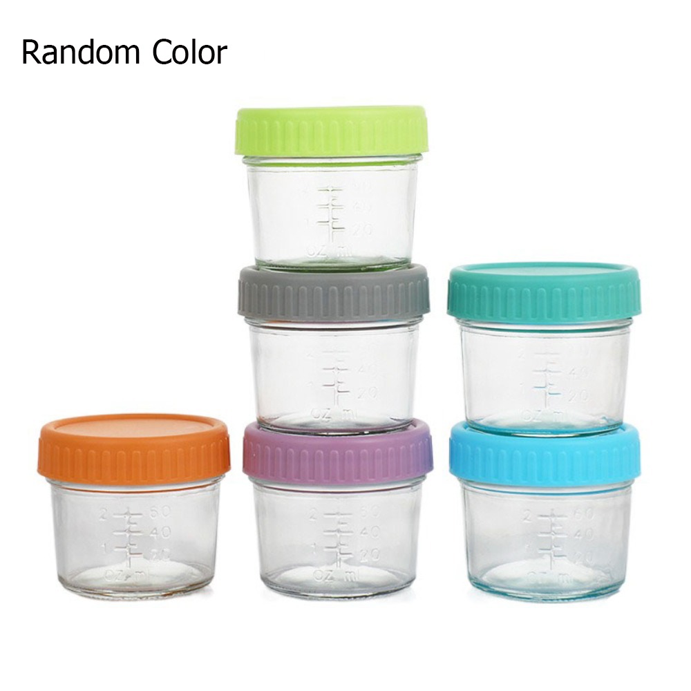 Baby Food In Jar - 6pcs Mason Jar Glass Baby Food