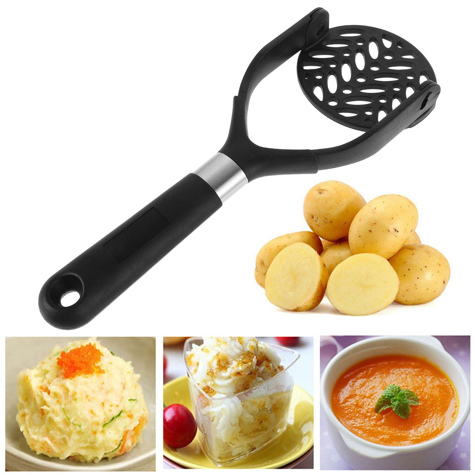 Baby Food Avocado - Foldable Vegetable Masher Nylon Potato Masher