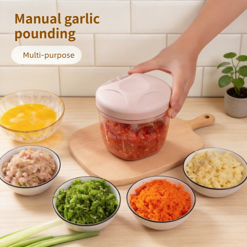 Baby Food With Meat - Large Manual Garlic Crusher Mincer Durable