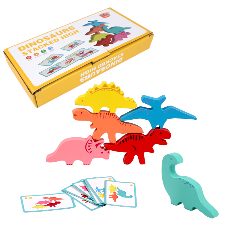 Baby Food Eat - Wooden Balance Blocks Toys For Children