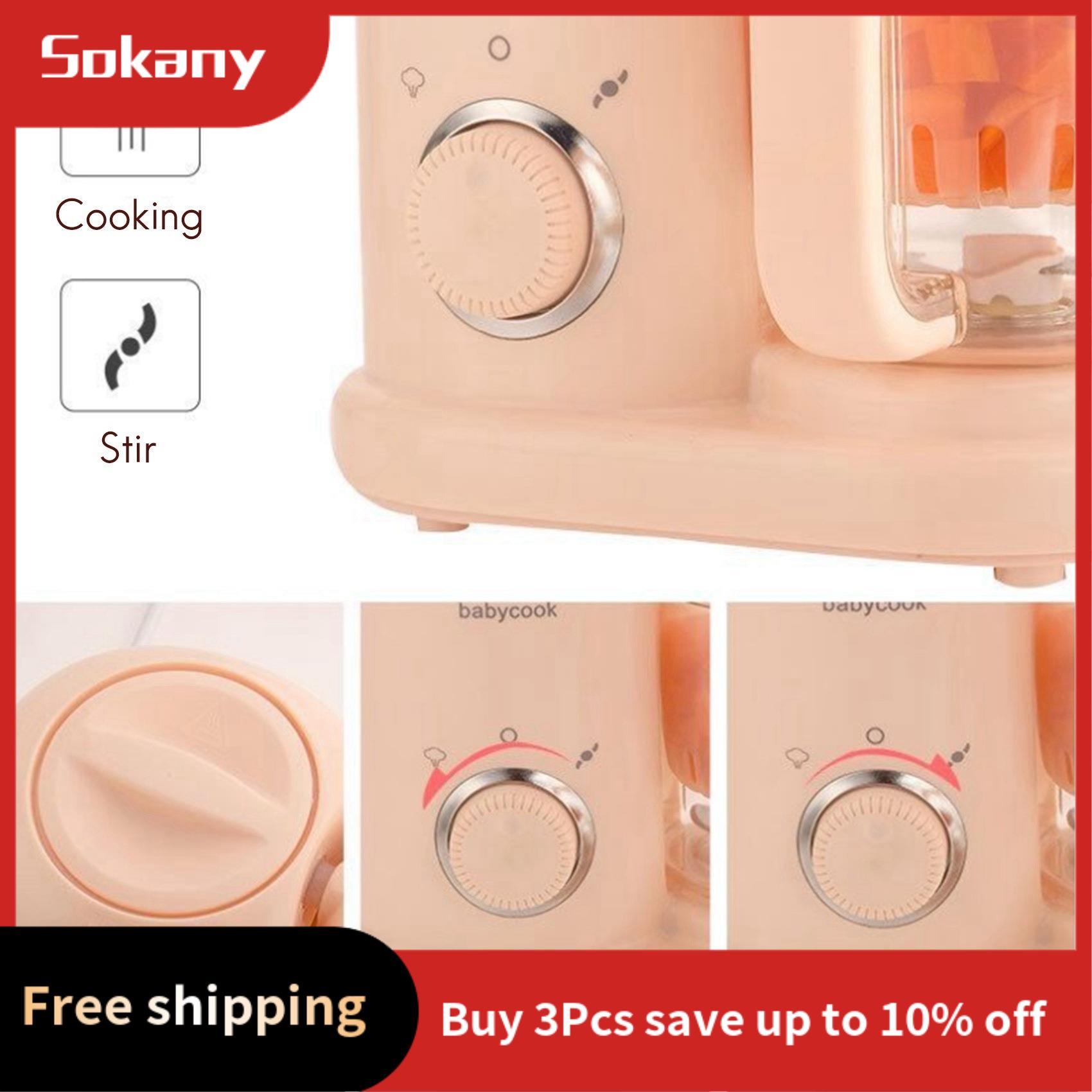 Baby Food Maker And Steamer - HIM-Baby Food Maker,Multi-Function Steamer Grinder Blender
