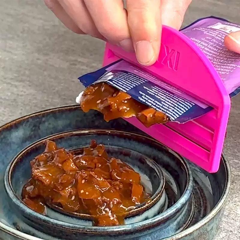 Food Pouch Reusable - New Cat Treat Dispenser Squeezer Tool