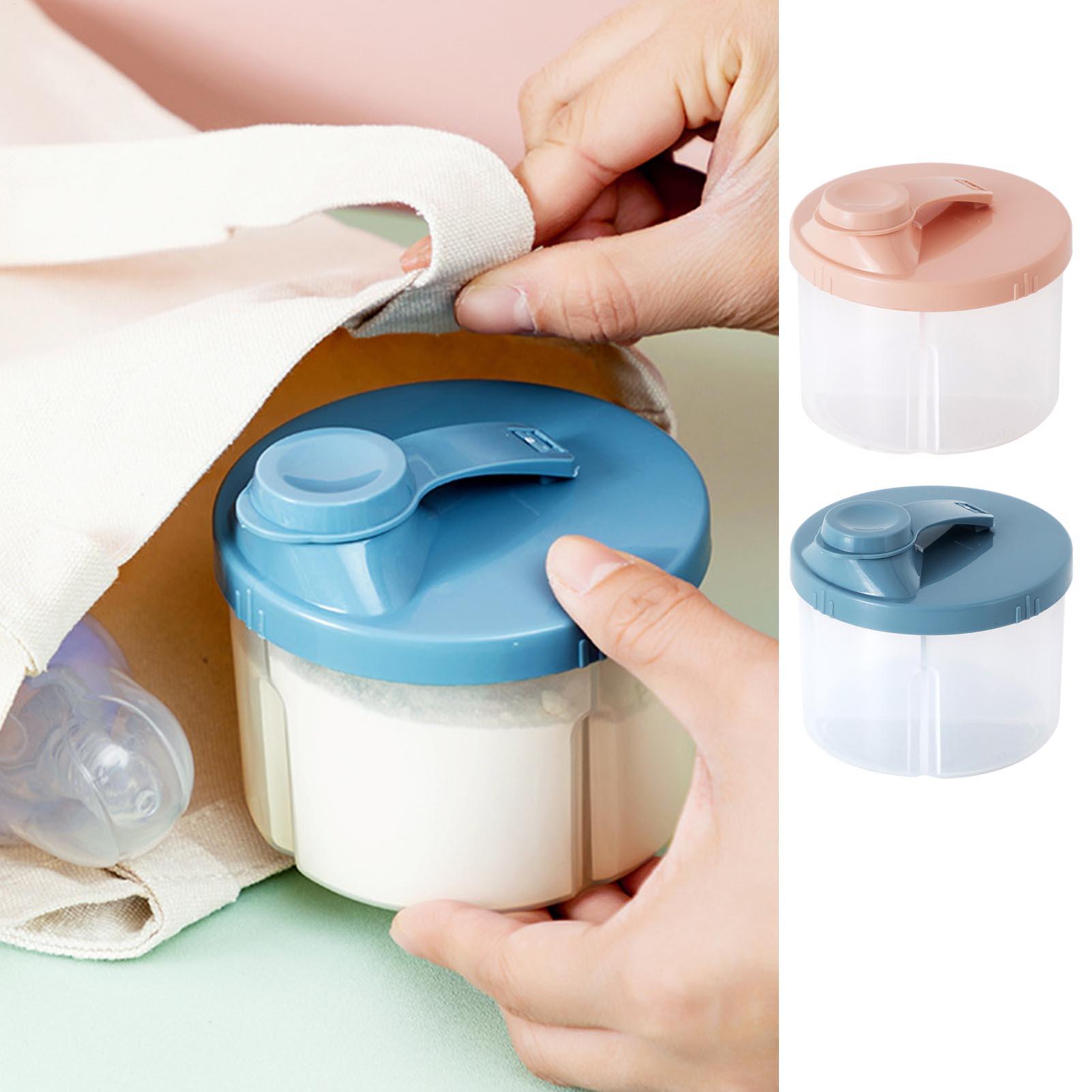 Baby Food Container - 9.4x6cm Portable Milk Powder Container Baby