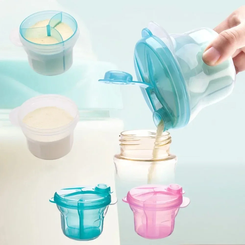 Baby Food Diet - 3-grid Portable Formula Dispenser for Infant