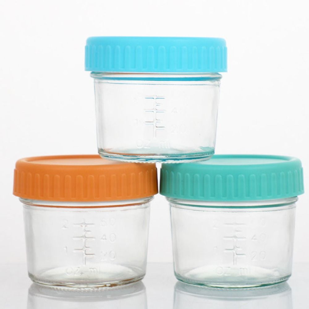 Baby Food In Jar - 6pcs Mason Jar Glass Baby Food