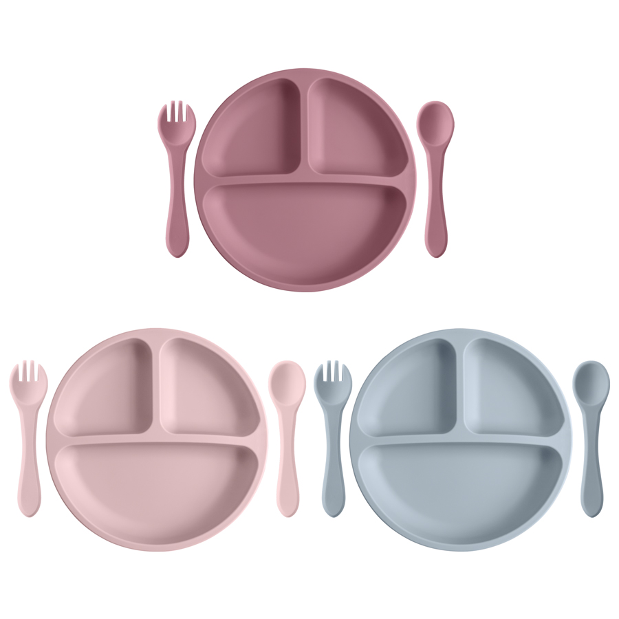 Baby Food Diet - 3PCS Children's Tableware Set Baby Eating