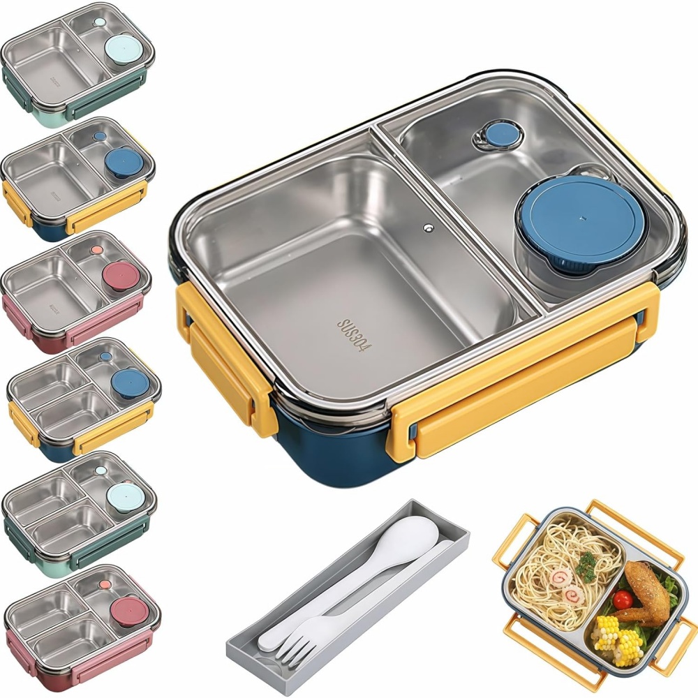 Baby Food Container - 850ml Portable Lunch Boxes for Children
