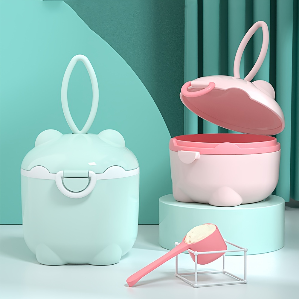Baby Food In Jar - 1pc Portable Four-Layer Milk Powder Box,
