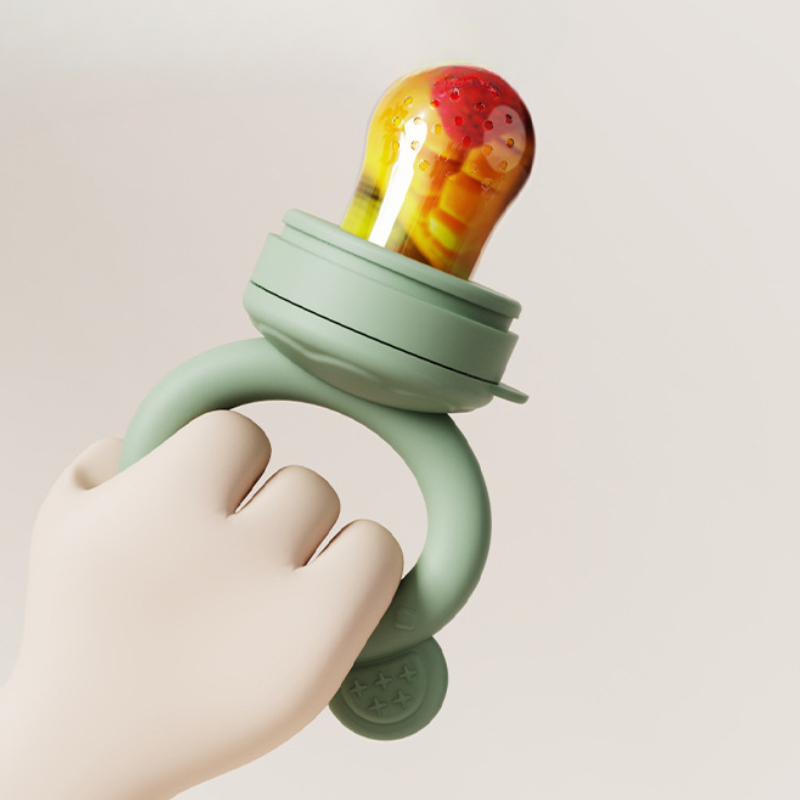 Baby Food Diet - Baby Pacifier Fruit Feeder With Cover