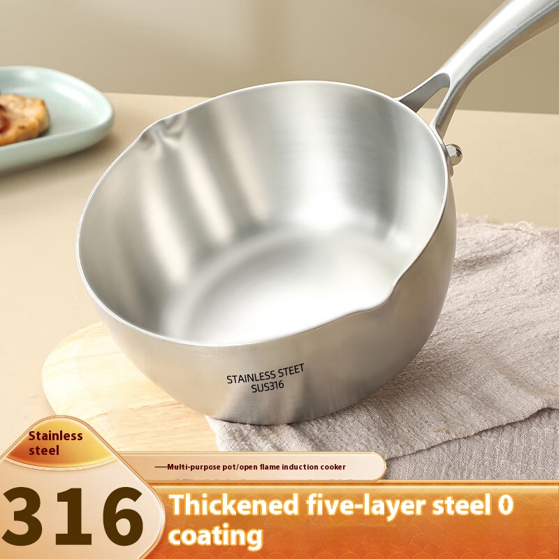 Baby Food In Jar - 316 stainless steel pot thickening non-stick