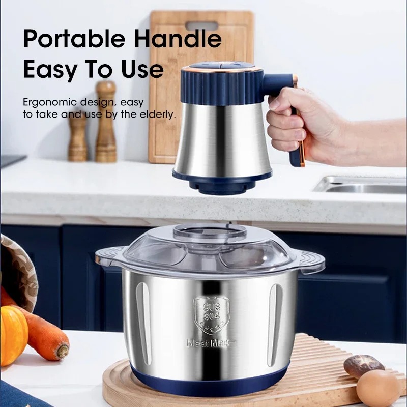 Baby Food With Meat - 5L Electric Meat Grinder Large Capacity