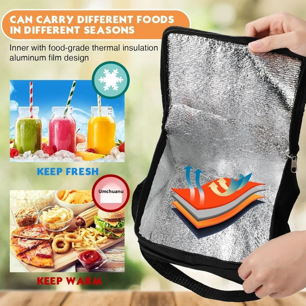 Foldable Insulated Thermal Bag - огляд і ціна Food Pouch Reusable