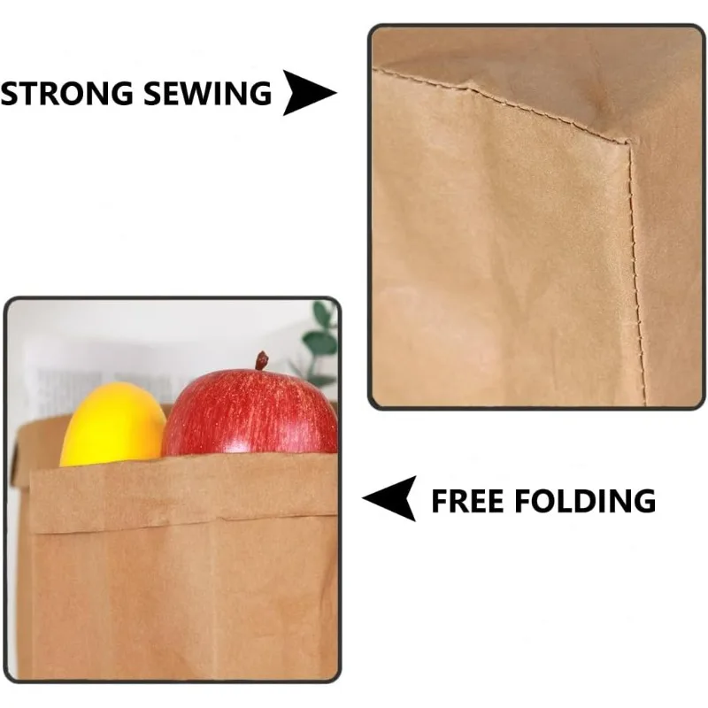 Kraft Paper Bag Washable Paper - огляд і ціна Food Pouch Reusable