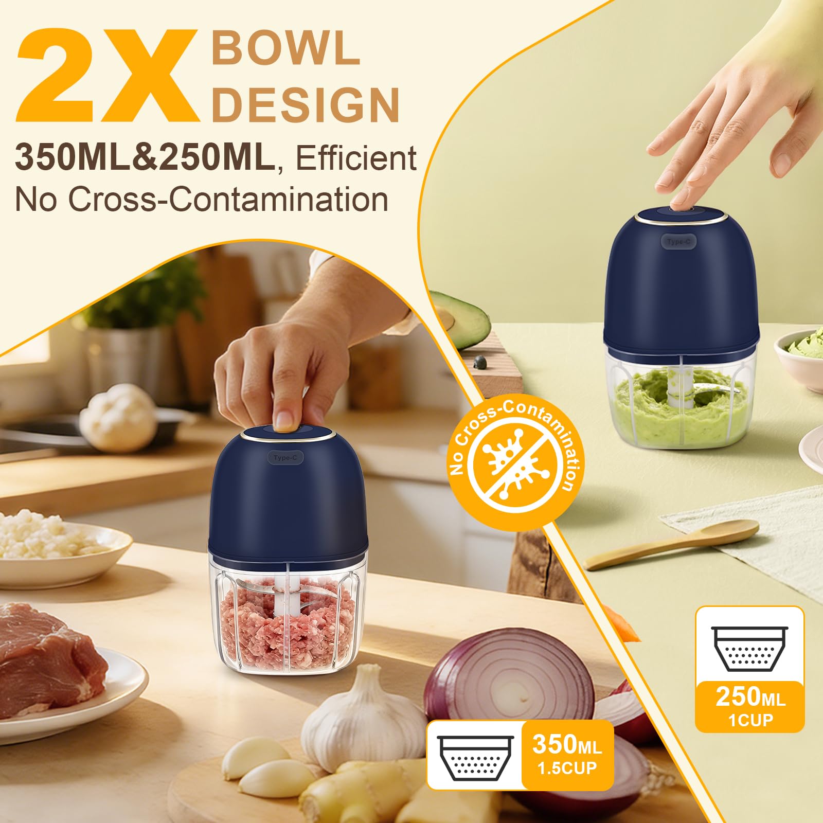 Electric Garlic Chopper, Cordl - огляд і ціна Baby Food With Meat