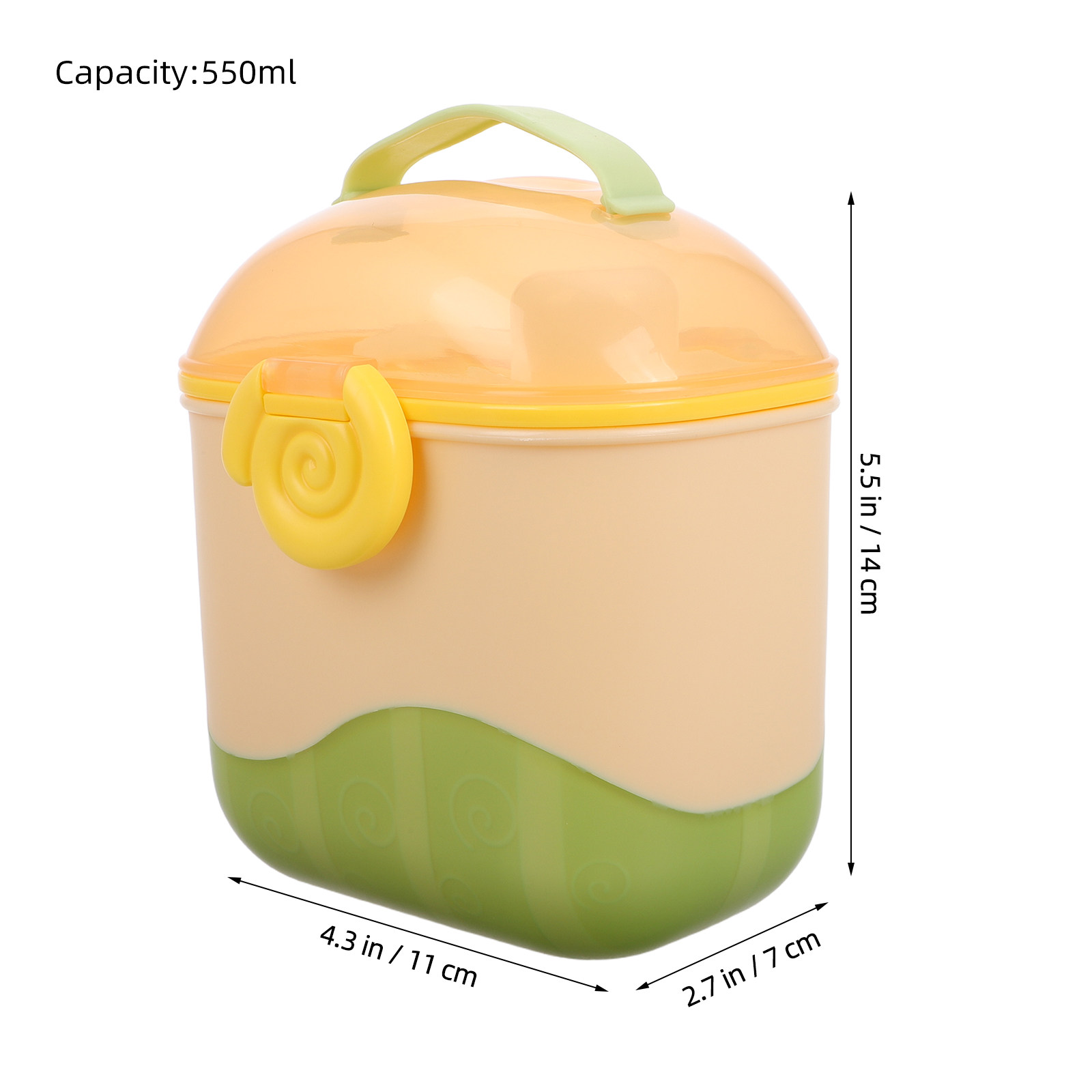 Baby Multicompartment Milk Pow - огляд і ціна Baby Food Container