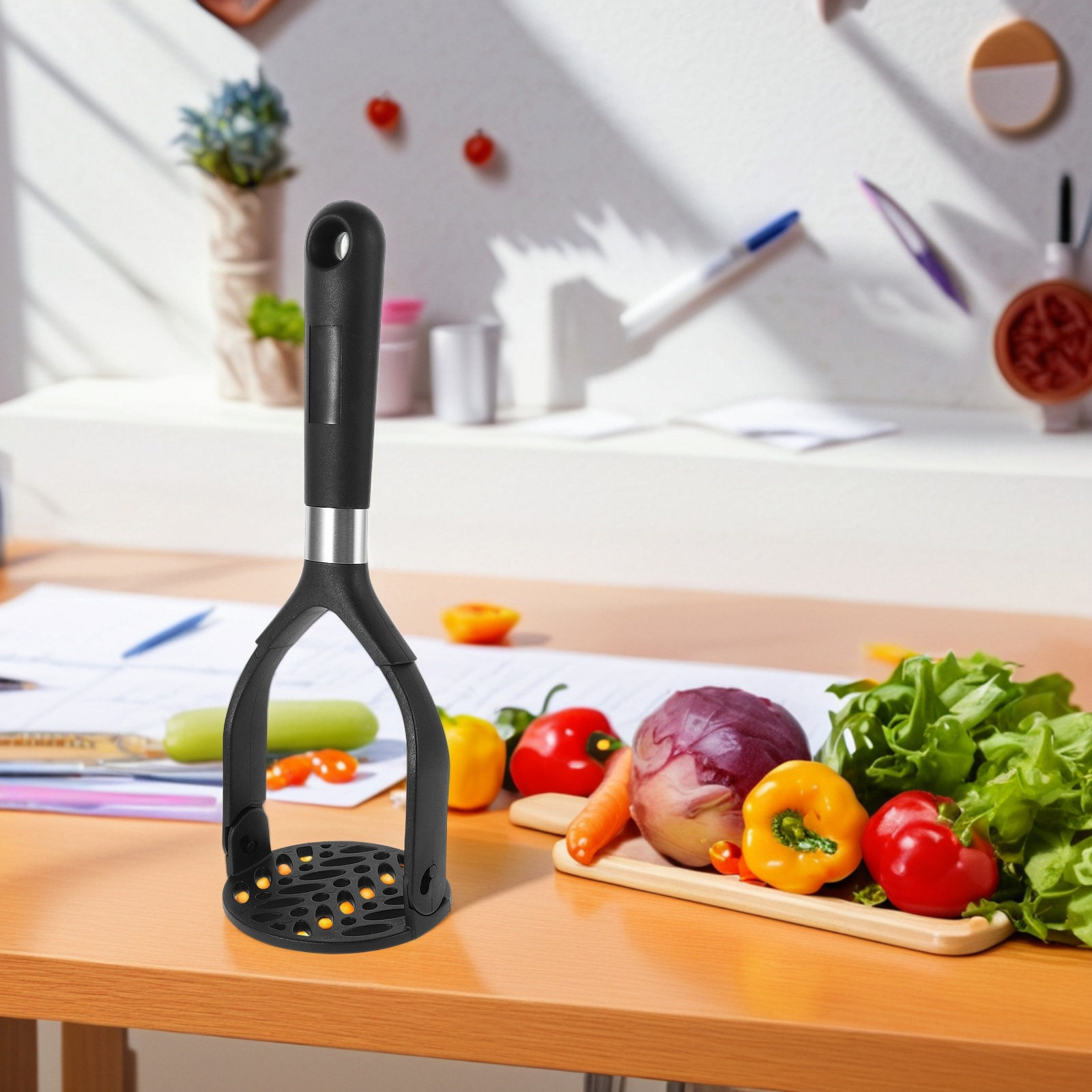 Foldable Nylon Potato Masher B - огляд і ціна Baby Food Avocado