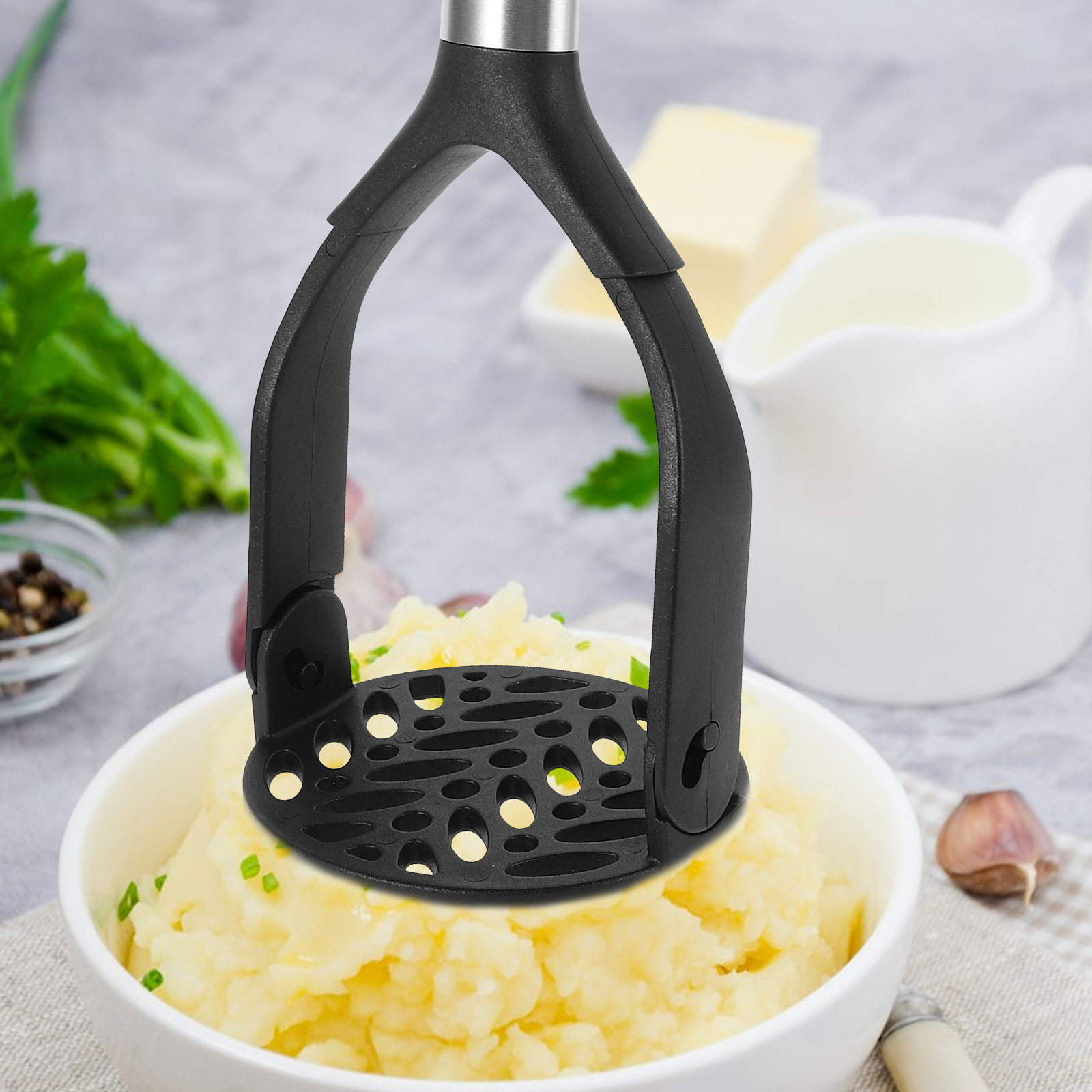 Foldable Nylon Potato Masher B - огляд і ціна Baby Food Avocado