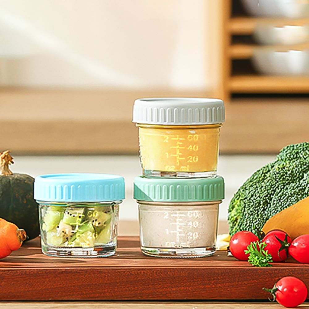 6pcs Multipurpose Glass Baby F - огляд і ціна Baby Food In Jar