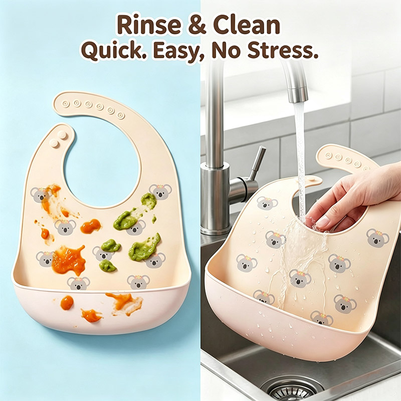 Silicone Baby Feeding Bib Wate - огляд і ціна Baby Food Eat