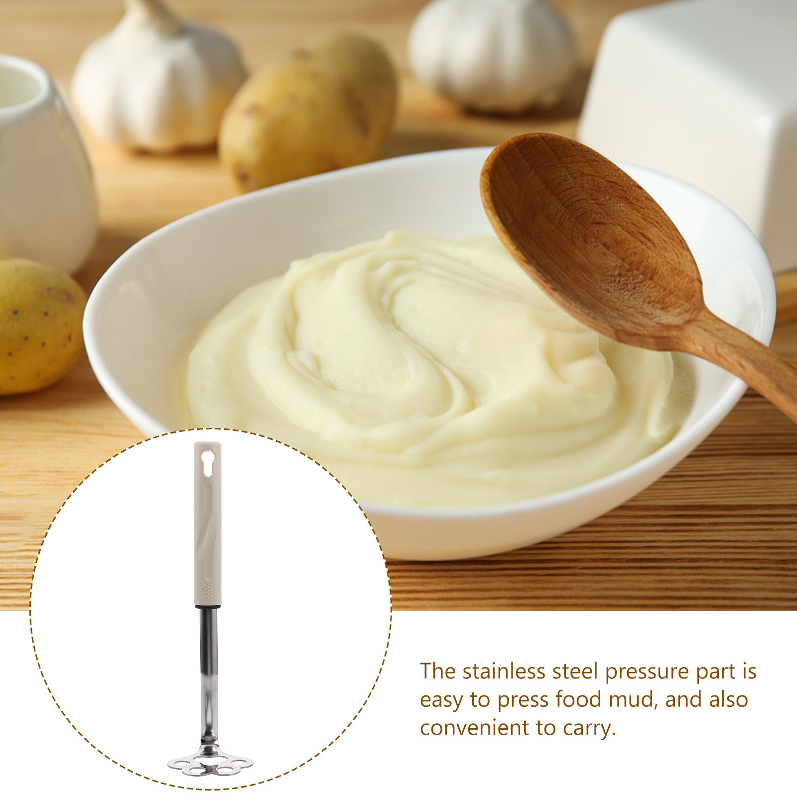 Stainless Steel Mini Potato Ma - огляд і ціна Baby Food Avocado