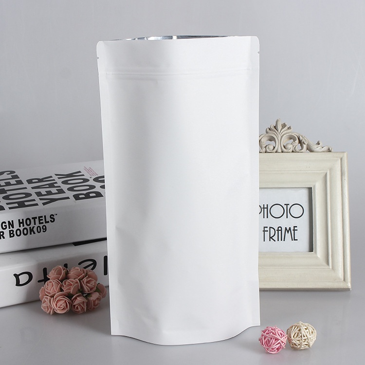100pcs Wholesale Stand up Whit - огляд і ціна Food Pouch Reusable
