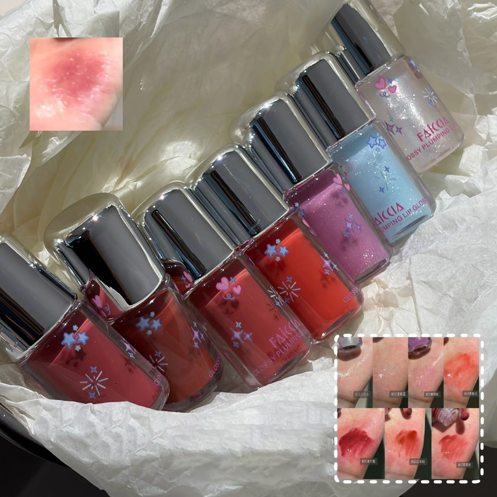 Baby Blue Sparkling Lip Gloss  - огляд і ціна Baby Food Oil