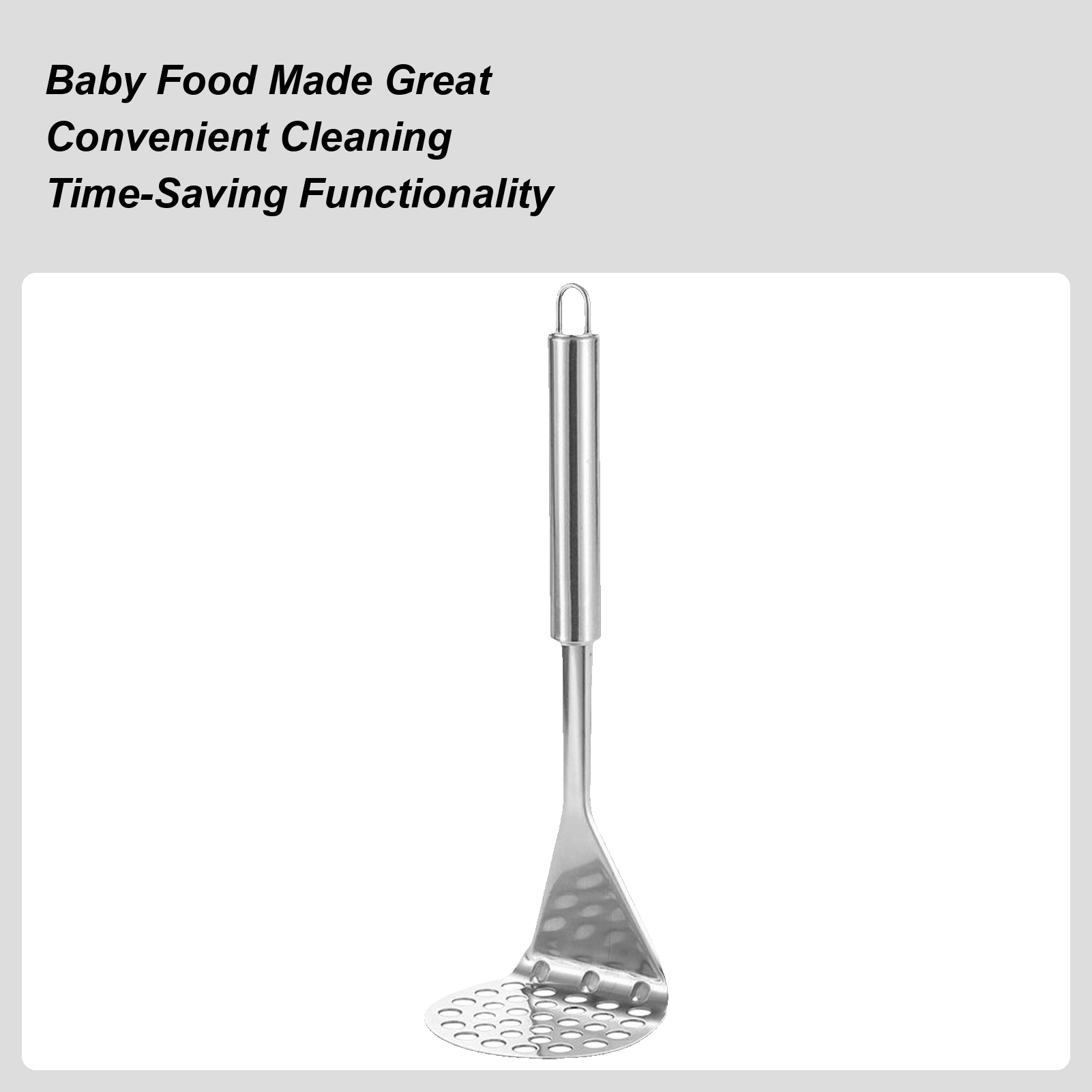 Metal Potato Masher Avocado Sm - огляд і ціна Baby Food Avocado