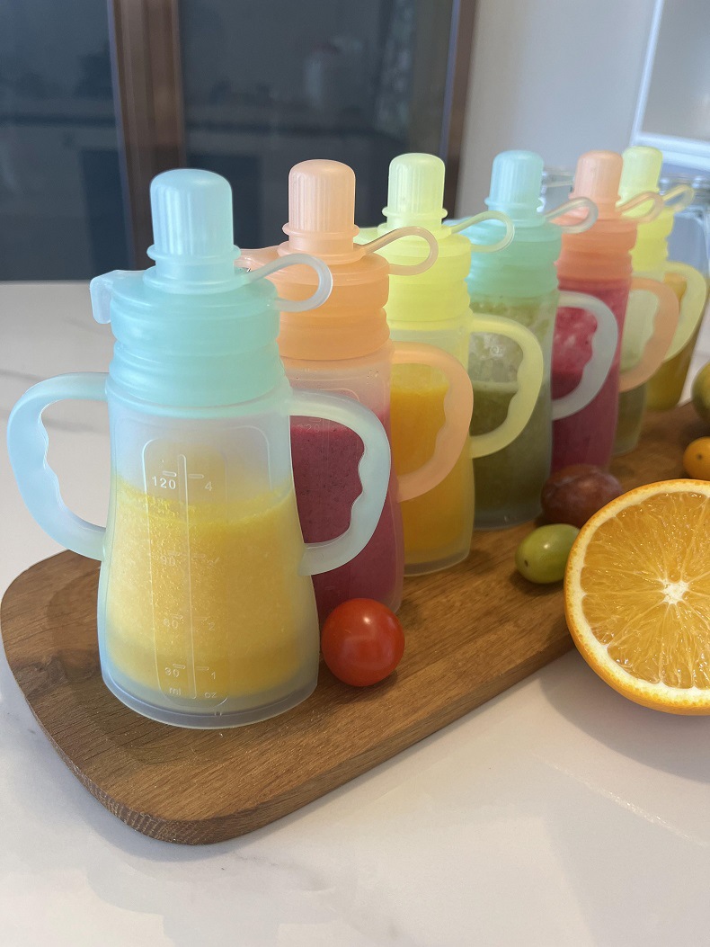 New Reusable Silicone Breast M - огляд і ціна Baby Food In Jar