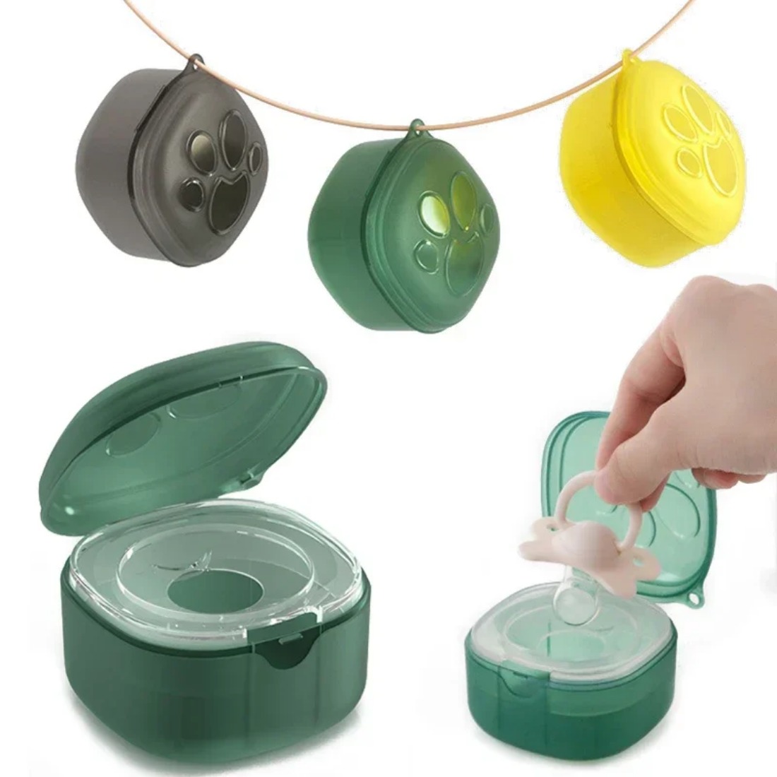 Food Grade Silicone Pacifier B - огляд і ціна Baby Food Container