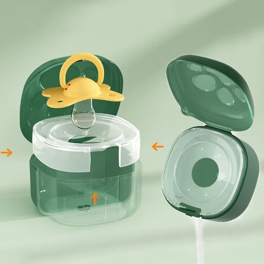 Food Grade Silicone Pacifier B - огляд і ціна Baby Food Container