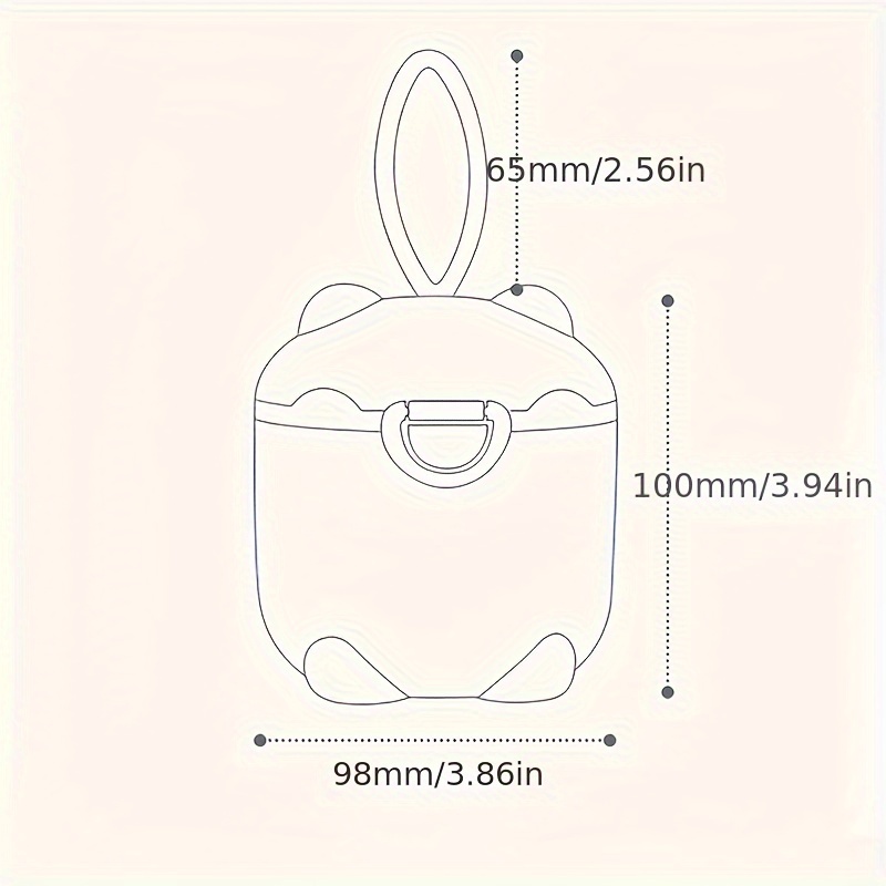 1pc Portable Four-Layer Milk P - огляд і ціна Baby Food In Jar