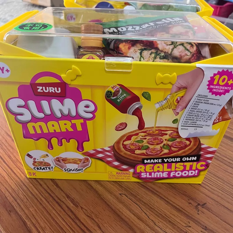 ZURU Slime Mart Hamburger Pizz - огляд і ціна Baby Food Container