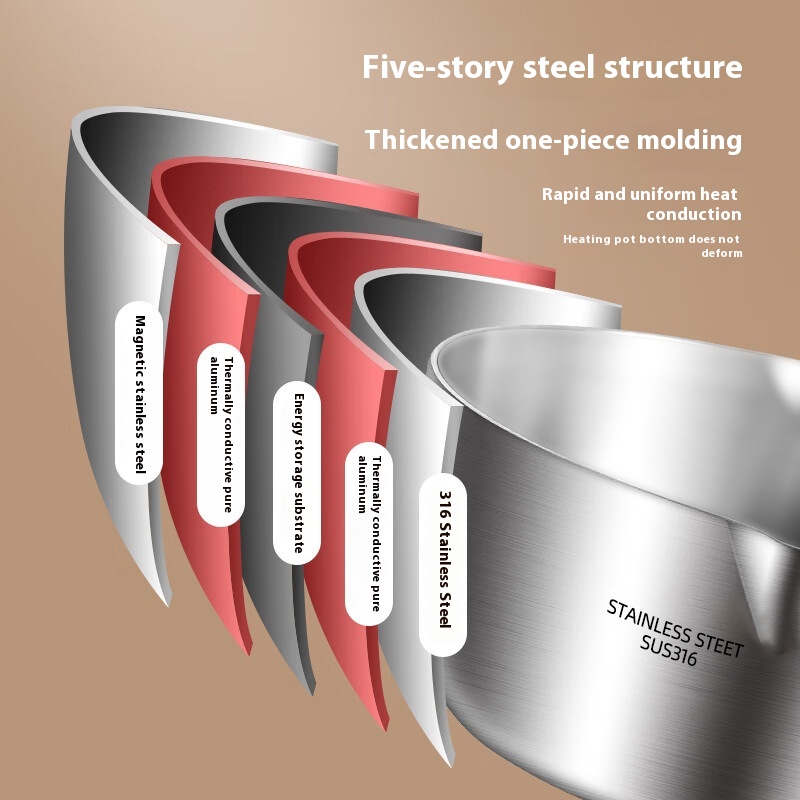 316 stainless steel pot thicke - огляд і ціна Baby Food In Jar