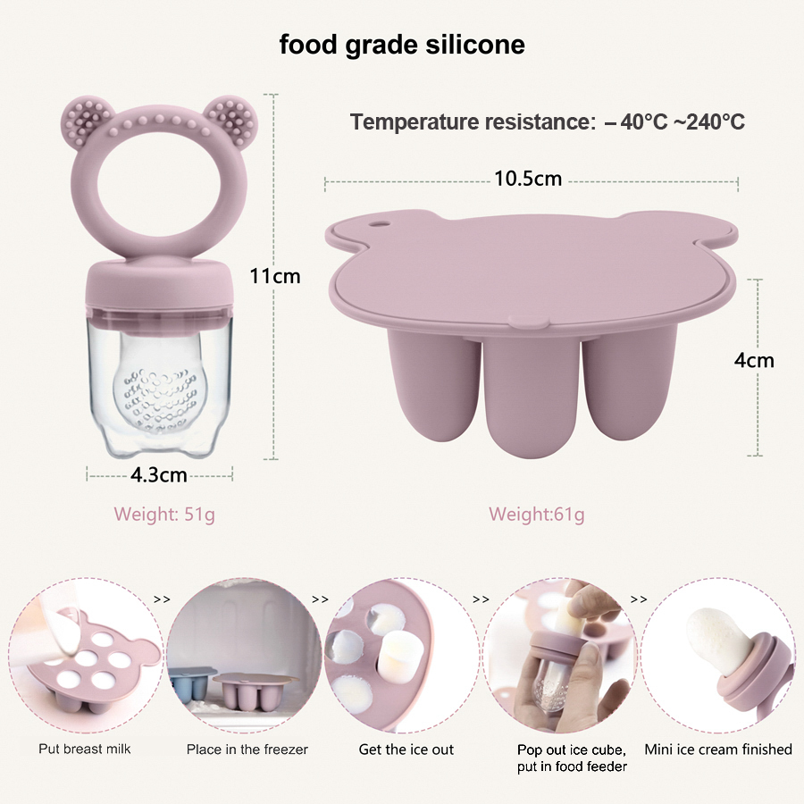Baby Ice Cream Pops Silicone M - огляд і ціна Baby Food In Jar