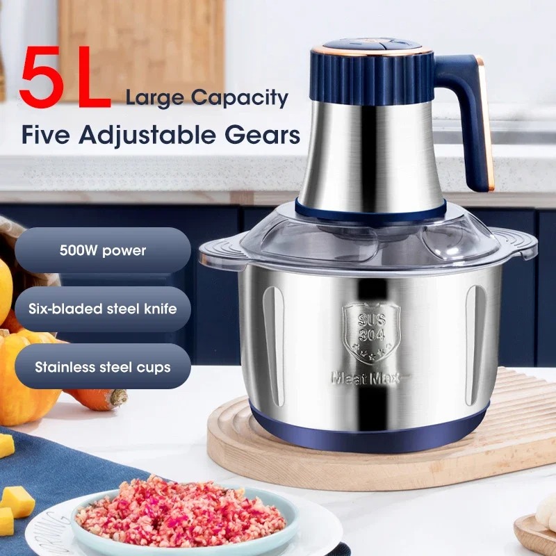 5L Electric Meat Grinder Large - огляд і ціна Baby Food With Meat