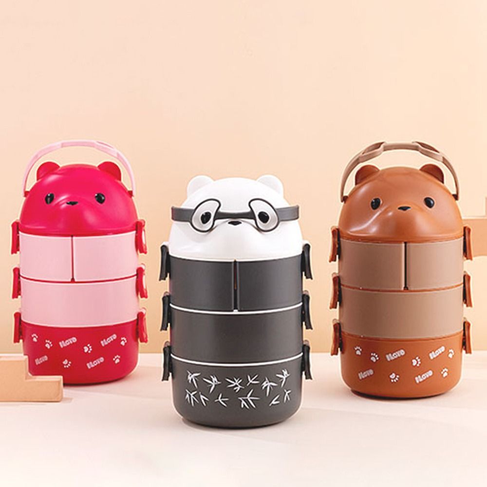 1Pcs New Eyeglass Bear Thermal - огляд і ціна Baby Food Container