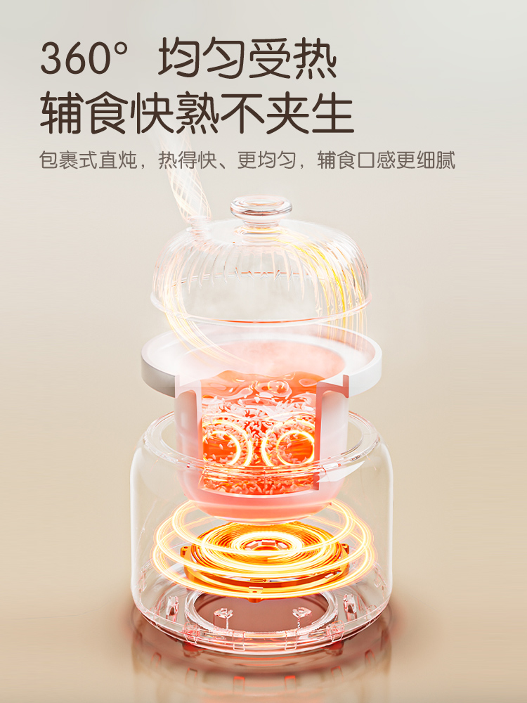 Jiuyang micro-pressure BB pot  - огляд і ціна Baby Food Oil